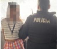 Detenida con dos pedidos de captura en plena vía pública