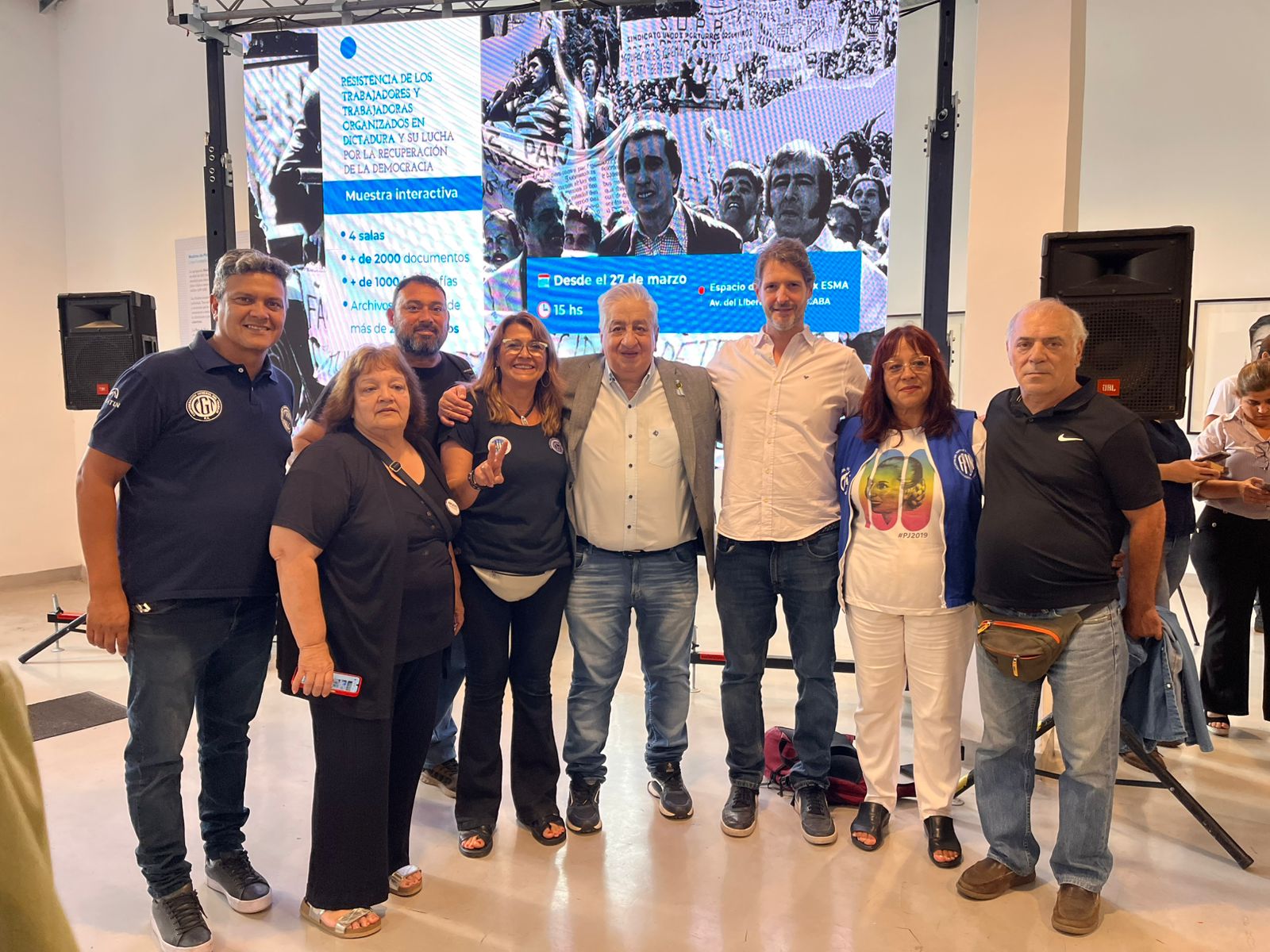 ATUNNOBA reivindicó la memoria del movimiento obrero en la ex ESMA y ratificó el paro nacional para este martes 31