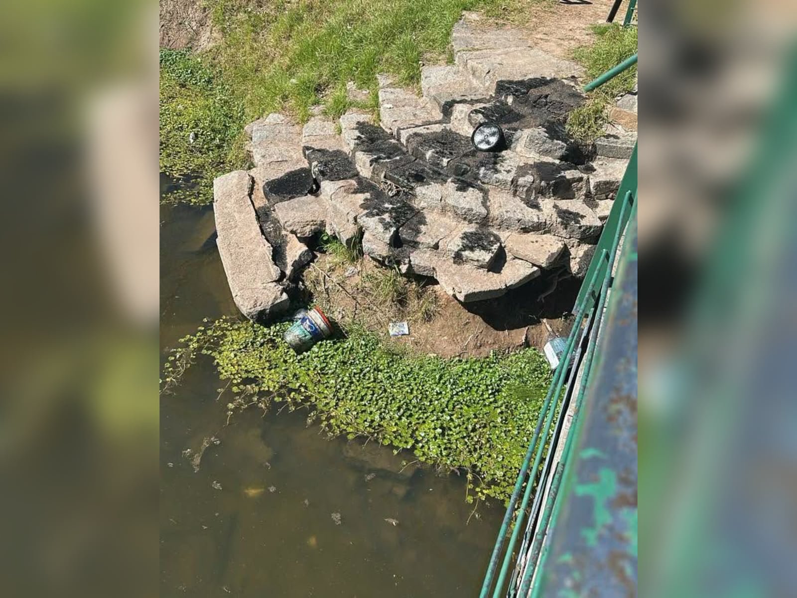 Vecinos del Parque San Martín exigen el mantenimiento permanente del Lago de los Niños