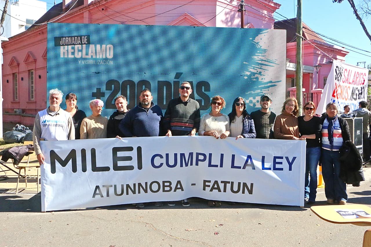 ATUNNOBA adhiere al plan de lucha de FATUN y habrá paro en la UNNOBA el 8 de octubre