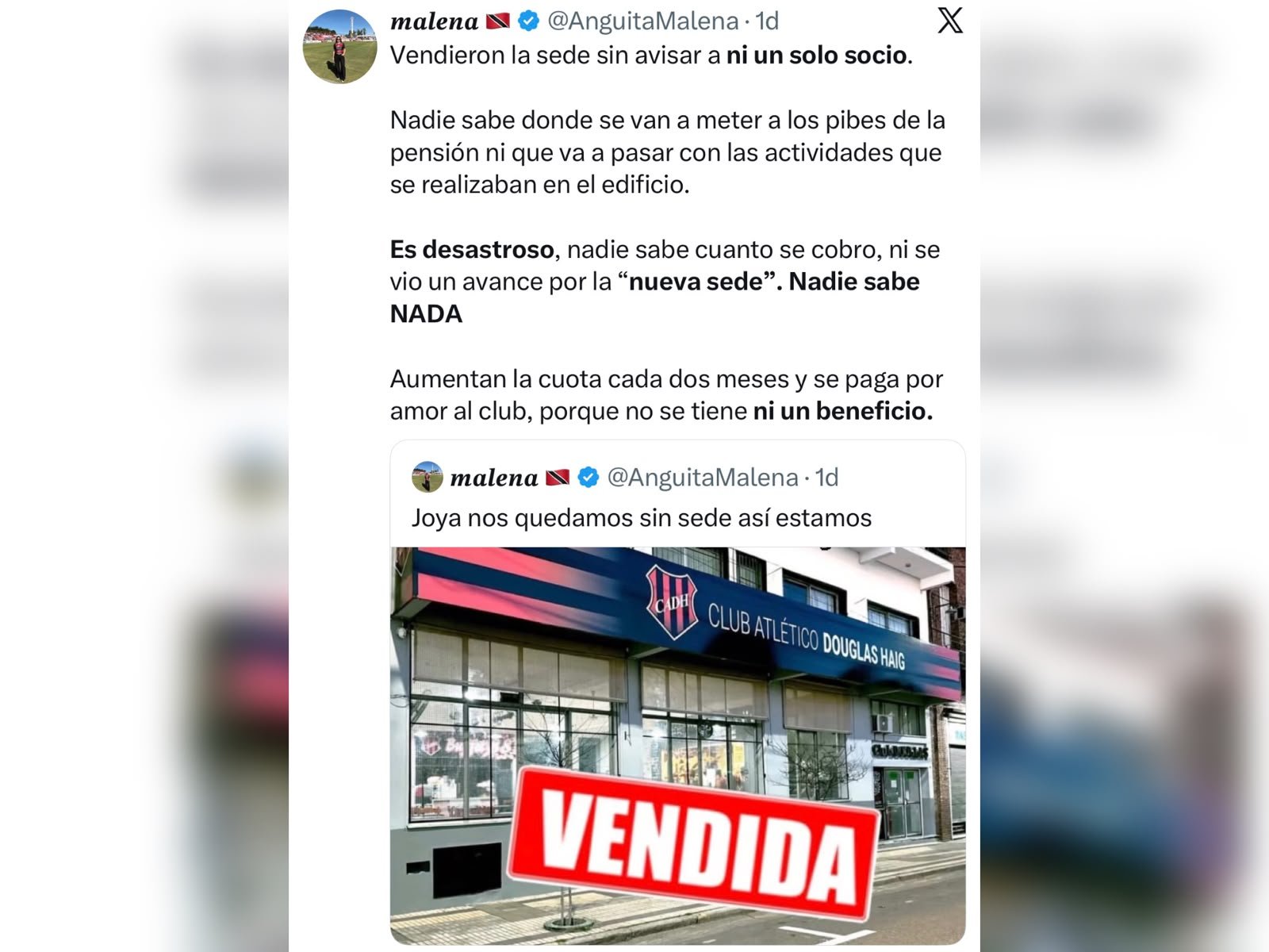 La posible venta de la sede de Douglas Haig reaviva el interés inmobiliario en pleno centro de la ciudad